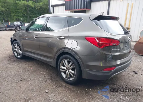 2013 Hyundai Santa Fe Sport 2.0T from USA, damaged, VIN 5XYZW3LA9DG025393